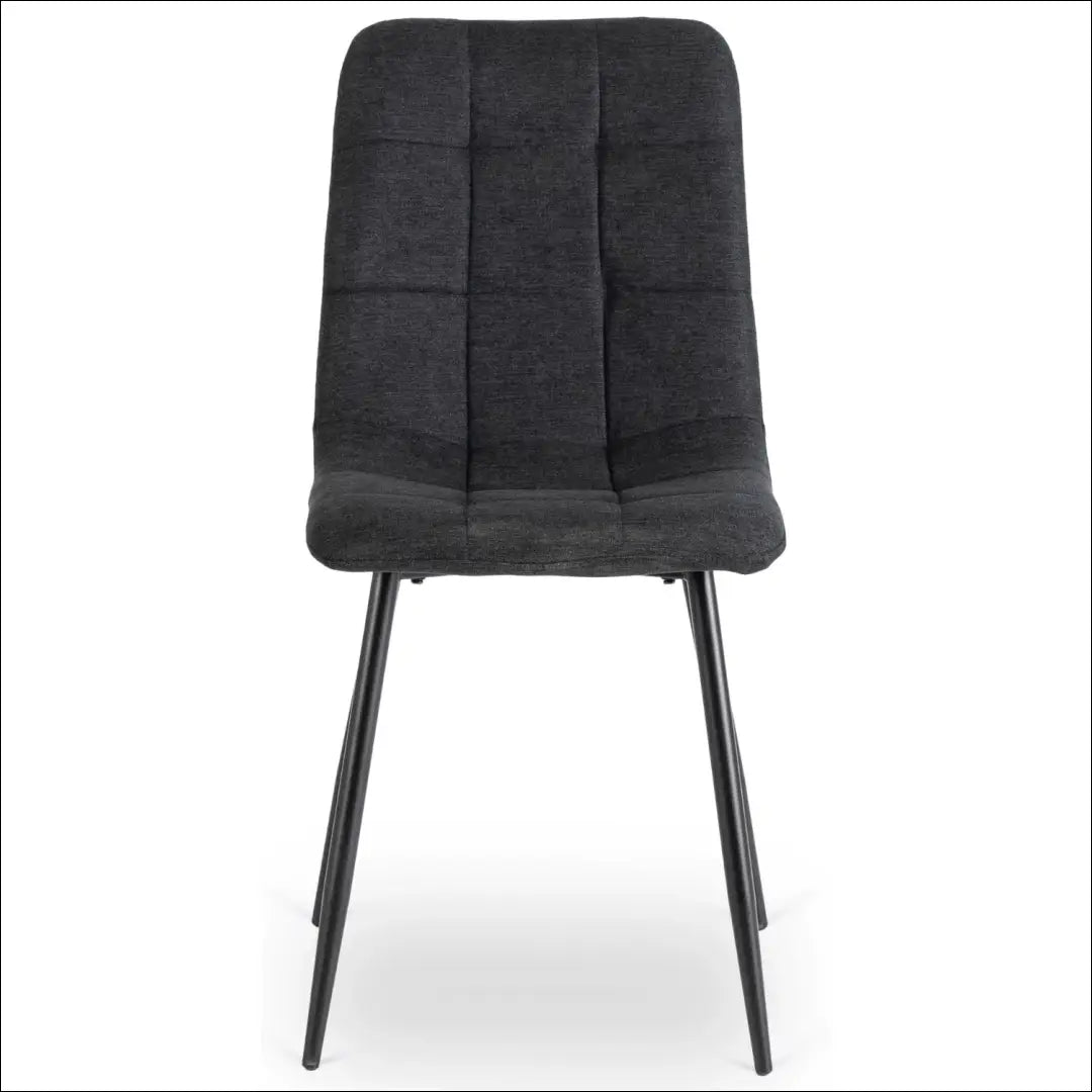 Kėdė su audiniu juodos spalvos TE426 - €34 Save 15% 25-50, __label:Pristatymas 5-14 d.d., elite, Krzesła, spalva-juoda