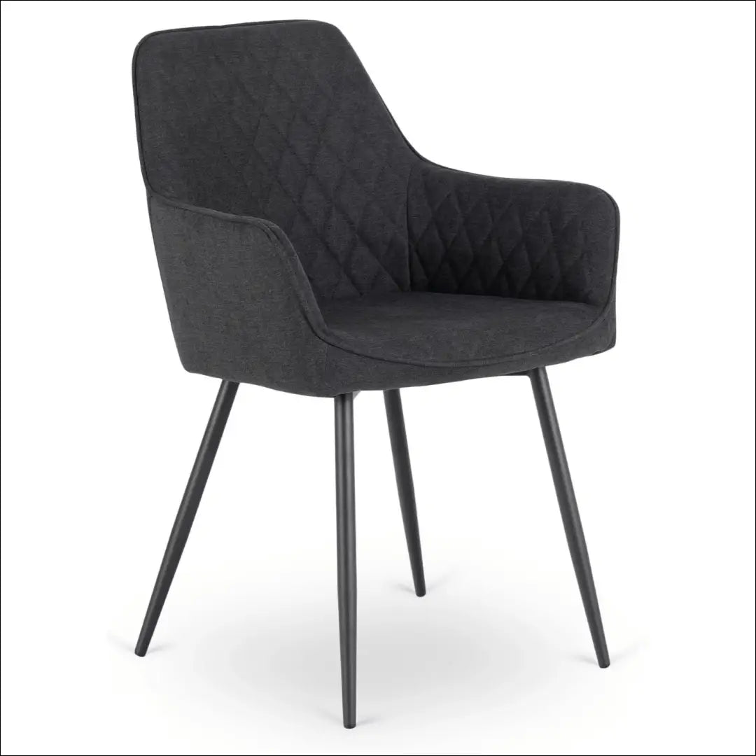 Kėdė su audiniu juodos spalvos TE914 - €53 Save 15% 50-100, __label:Pristatymas 5-14 d.d., elite, Krzesła, uzsakomi