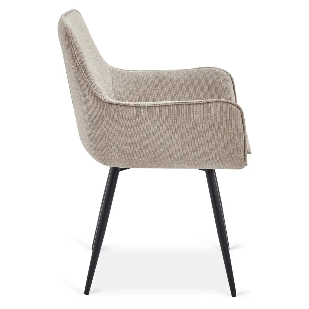 Kėdė su audiniu kreminės spalvos TE1008 - €67 Save 15% 50-100, __label:Pristatymas 5-14 d.d., elite, Krzesła,