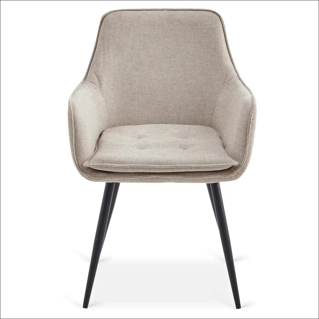 Kėdė su audiniu kreminės spalvos TE1008 - €67 Save 15% 50-100, __label:Pristatymas 5-14 d.d., elite, Krzesła,