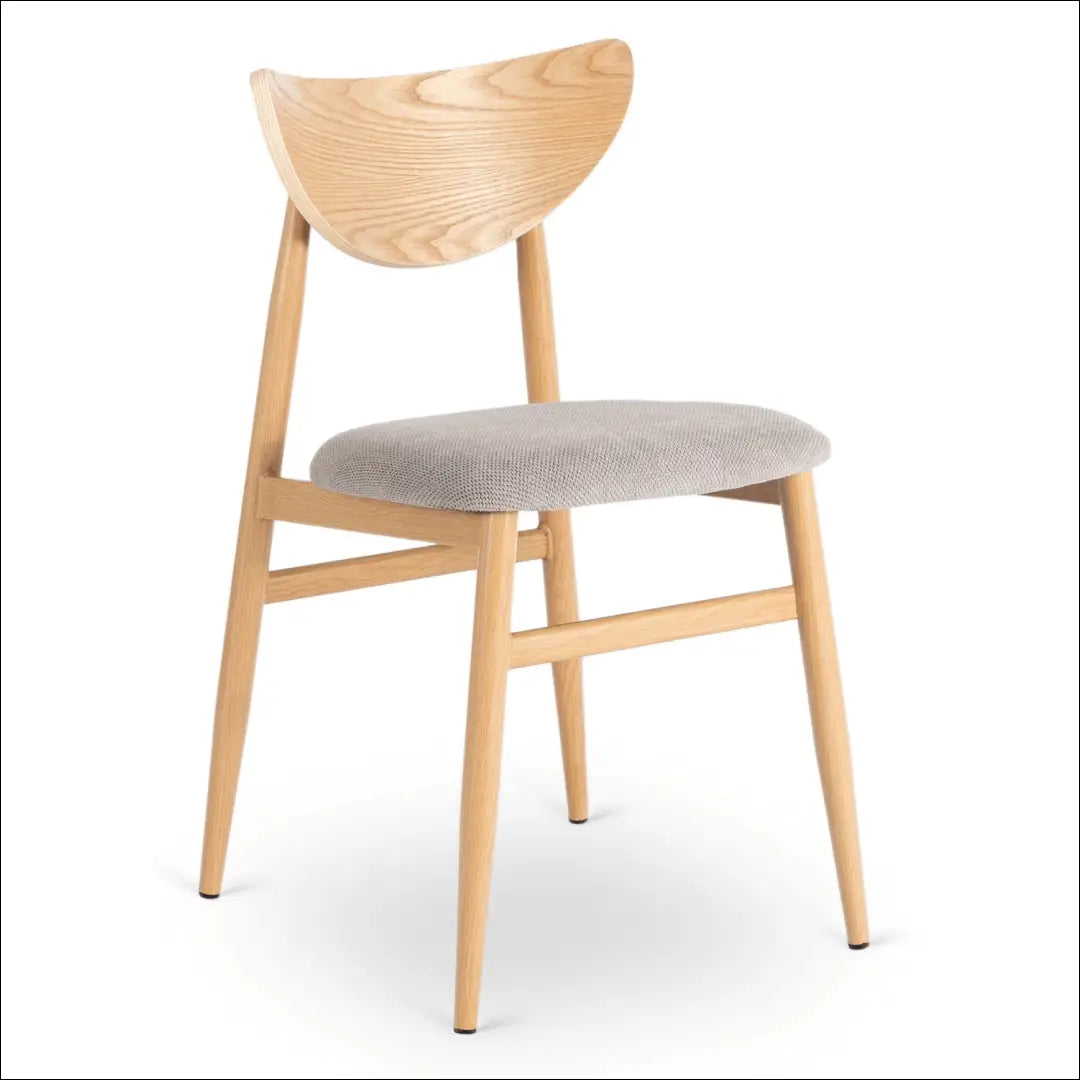 Kėdė su audiniu pilkos spalvos / ąžuolo TE895 - €58 Save 15% 50-100, __label:Pristatymas 5-14 d.d., elite, Krzesła,