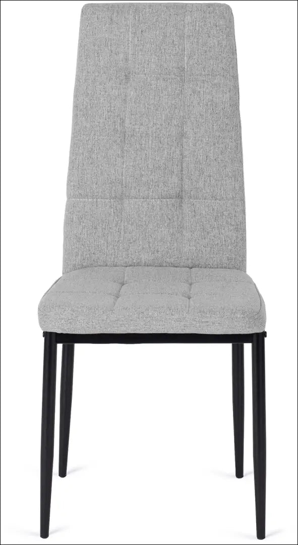 Kėdė su audiniu pilkos spalvos TE165 - €33 Save 15% 25-50, __label:Pristatymas 5-14 d.d., elite, Krzesła, spalva-pilka