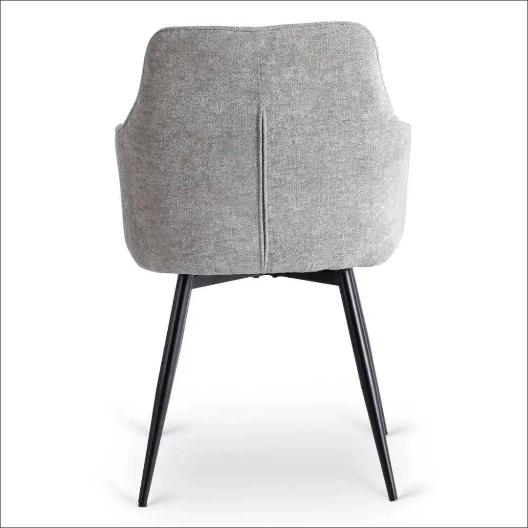 Kėdė su audiniu pilkos spalvos TE839 - €74 Save 15% 50-100, __label:Pristatymas 5-14 d.d., elite, Krzesła, spalva-pilka