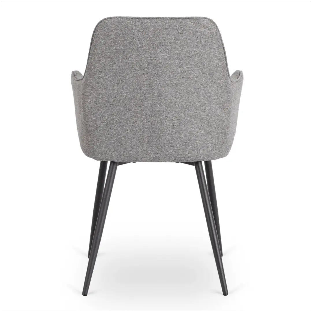 Kėdė su audiniu pilkos spalvos TE916 - €53 Save 15% 50-100, __label:Pristatymas 5-14 d.d., elite, Krzesła, spalva-pilka
