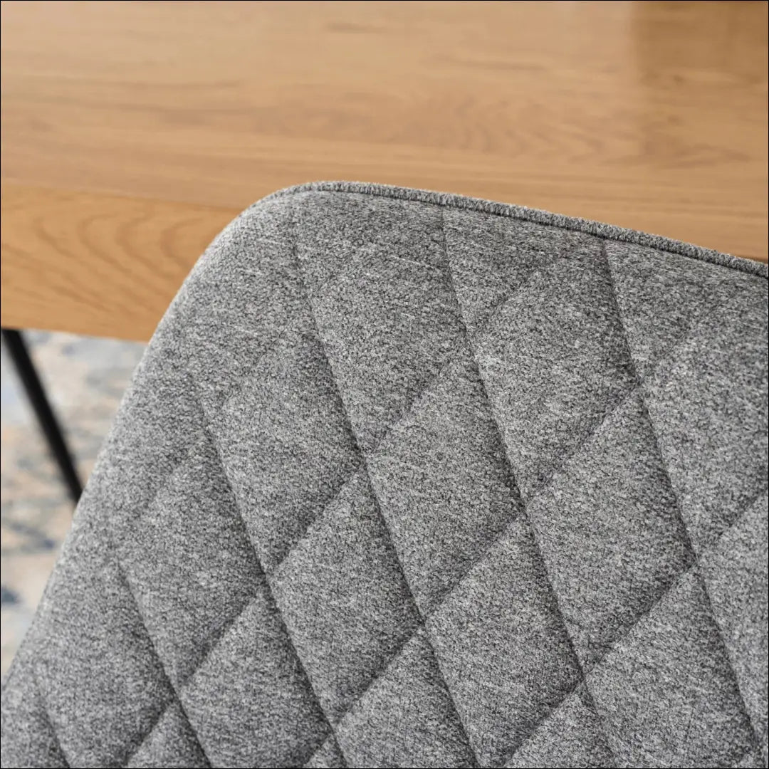 Kėdė su audiniu pilkos spalvos TE916 - €53 Save 15% 50-100, __label:Pristatymas 5-14 d.d., elite, Krzesła, spalva-pilka