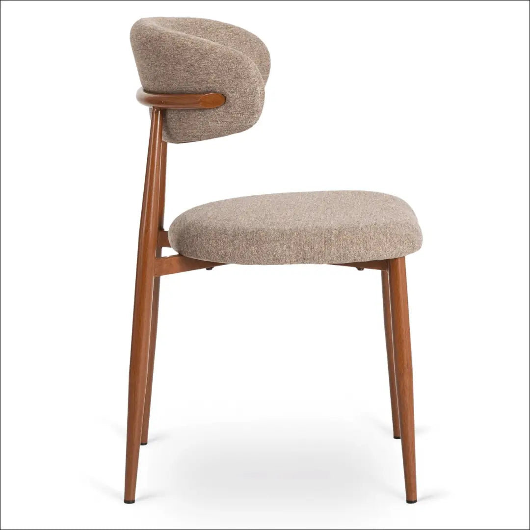 Kėdė su audiniu riešuto spalvos / smėlio TE780 - €73 Save 15% 50-100, __label:Pristatymas 5-14 d.d., elite, Krzesła,