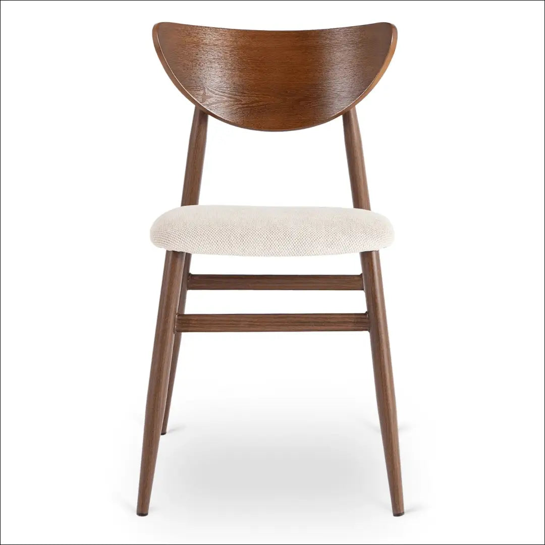 Kėdė su audiniu riešuto spalvos / smėlio TE896 - €58 Save 15% 50-100, __label:Pristatymas 5-14 d.d., elite, Krzesła,