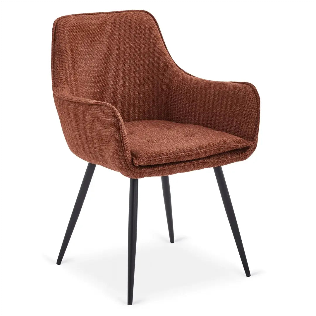 Kėdė su audiniu rusvos spalvos TE1020 - €67 Save 15% 50-100, __label:Pristatymas 5-14 d.d., elite, Krzesła,