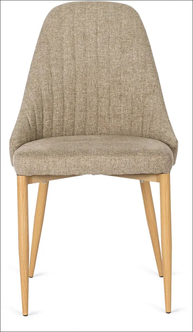 Kėdė su audiniu smėlio spalvos TE071 - €62 Save 15% 50-100, __label:Pristatymas 5-14 d.d., elite, Krzesła,