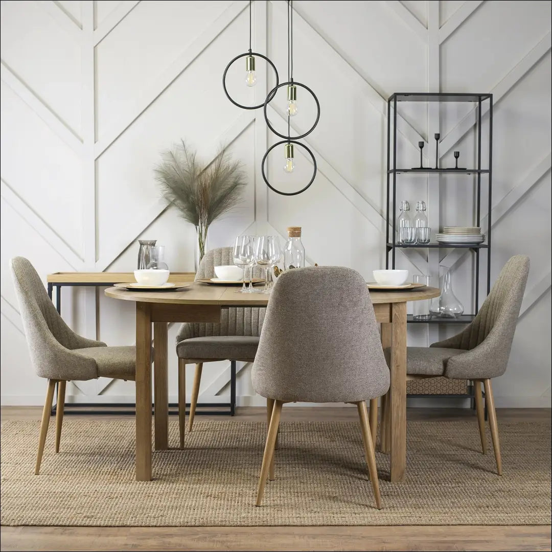 Kėdė su audiniu smėlio spalvos TE071 - €62 Save 15% 50-100, __label:Pristatymas 5-14 d.d., elite, Krzesła,