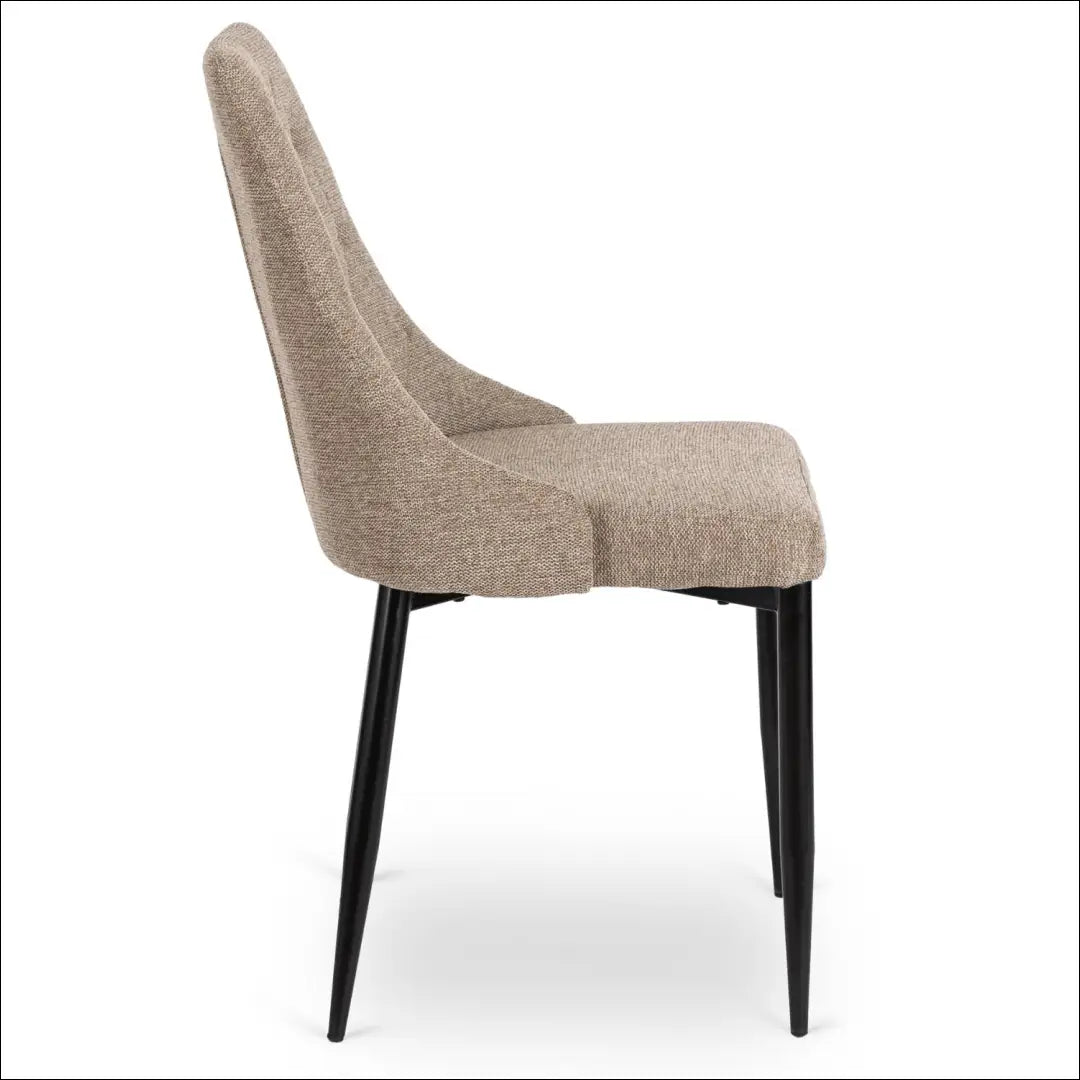 Kėdė su audiniu smėlio spalvos TE356 - €54 Save 15% 50-100, __label:Pristatymas 5-14 d.d., elite, Krzesła,