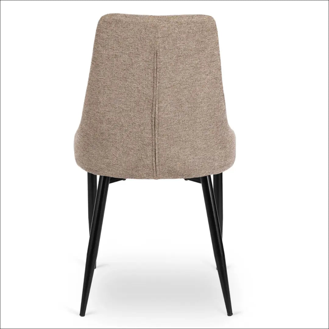 Kėdė su audiniu smėlio spalvos TE356 - €54 Save 15% 50-100, __label:Pristatymas 5-14 d.d., elite, Krzesła,