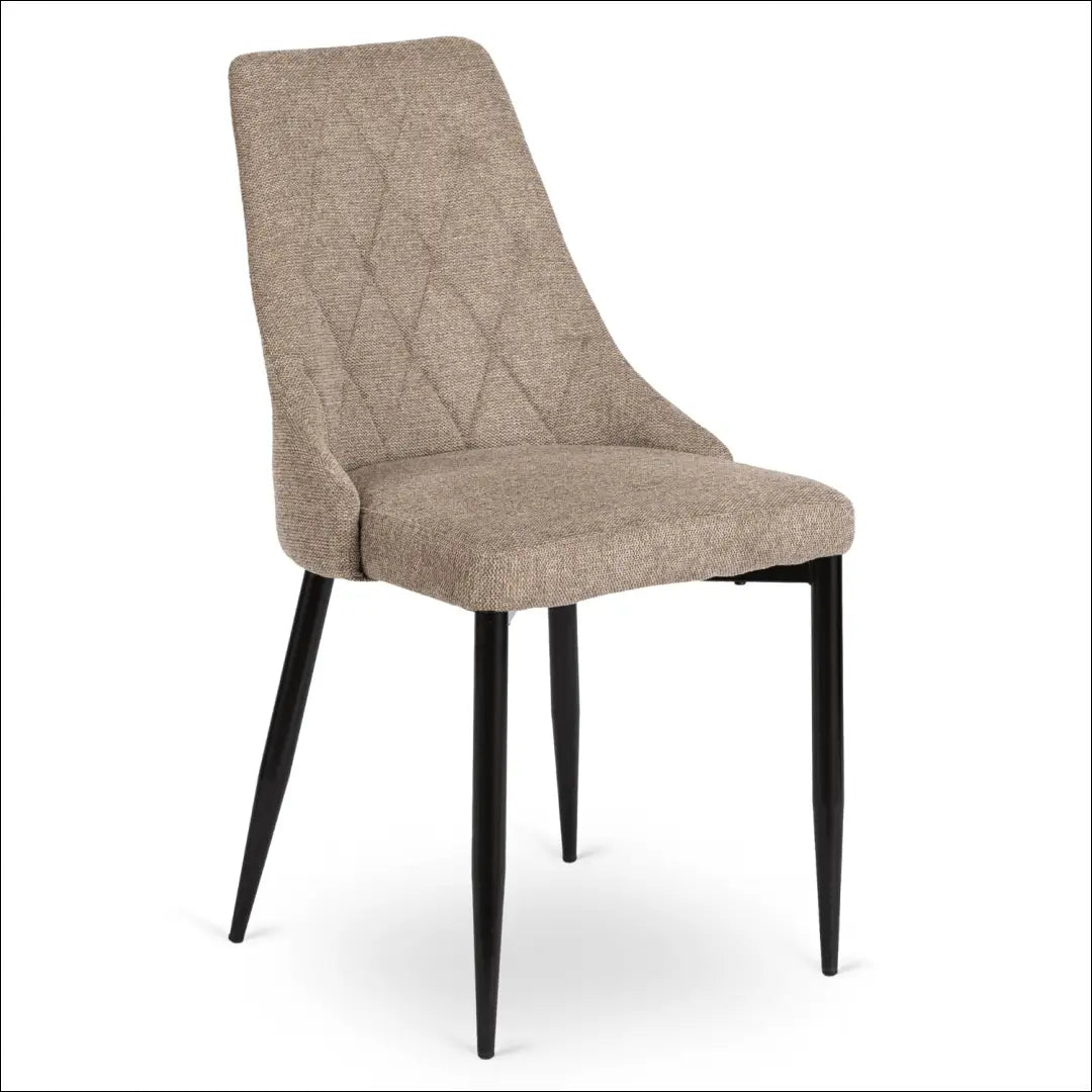 Kėdė su audiniu smėlio spalvos TE356 - €54 Save 15% 50-100, __label:Pristatymas 5-14 d.d., elite, Krzesła,