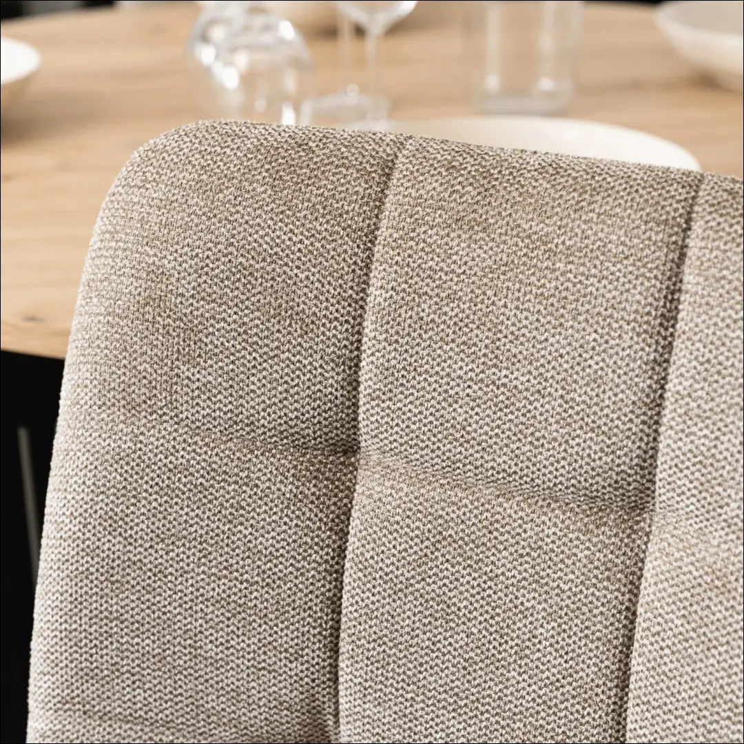 Kėdė su audiniu smėlio spalvos TE427 - €34 Save 15% 25-50, __label:Pristatymas 5-14 d.d., elite, Krzesła, spalva-smelio