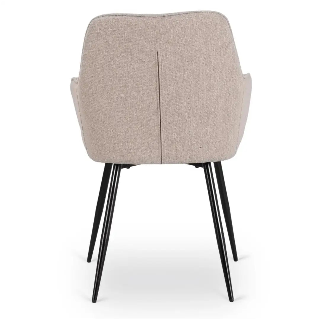 Kėdė su audiniu smėlio spalvos TE804 - €71 Save 15% 50-100, __label:Pristatymas 5-14 d.d., elite, Krzesła,