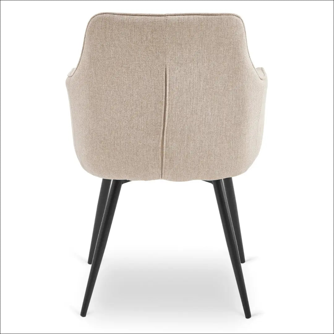 Kėdė su audiniu smėlio spalvos TE837 - €74 Save 15% 50-100, __label:Pristatymas 5-14 d.d., elite, Krzesła,