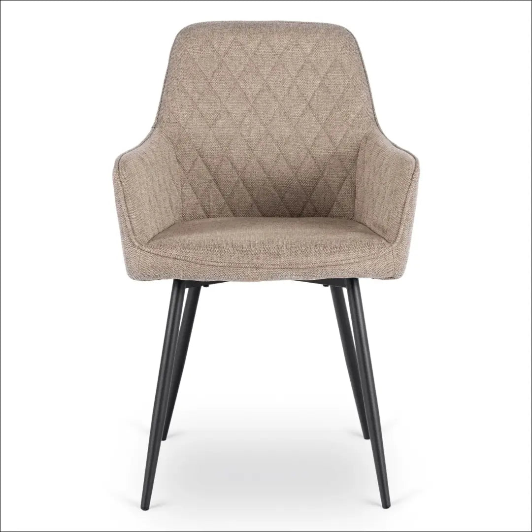 Kėdė su audiniu smėlio spalvos TE915 - €53 Save 15% 50-100, __label:Pristatymas 5-14 d.d., elite, Krzesła,