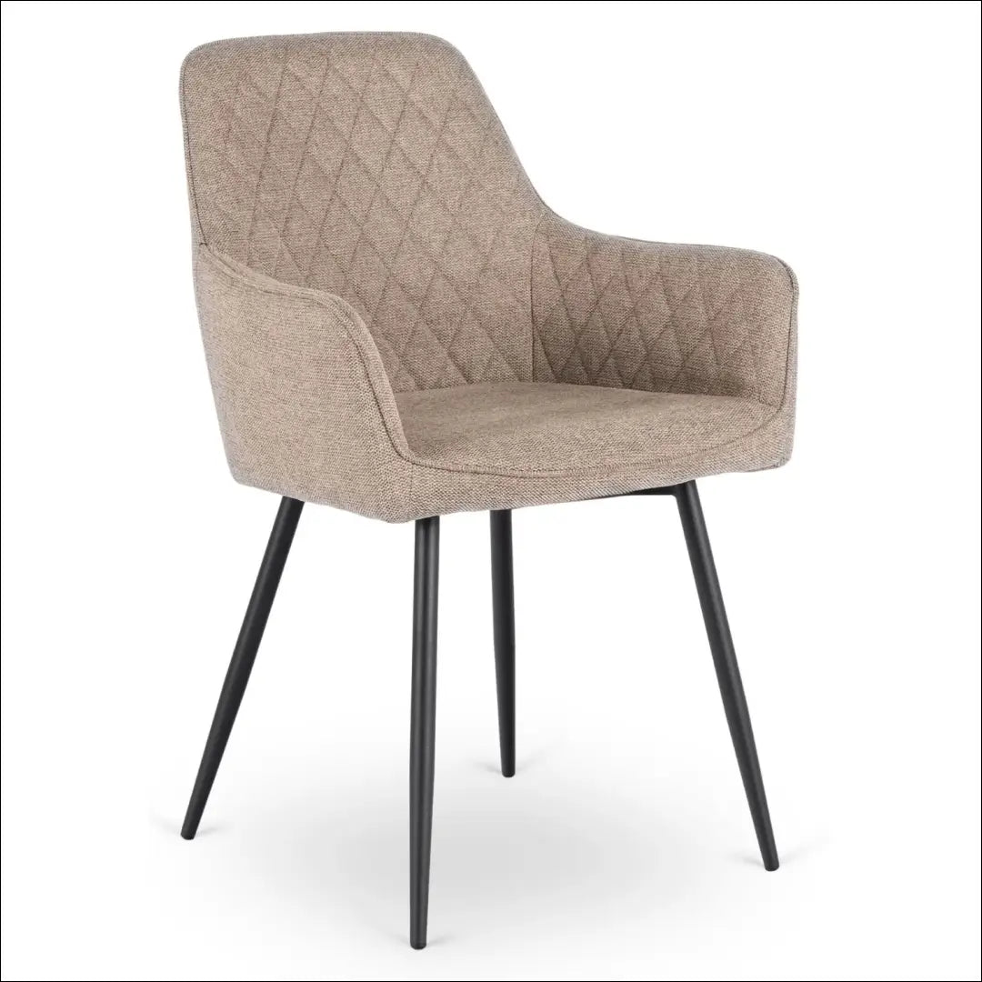 Kėdė su audiniu smėlio spalvos TE915 - €53 Save 15% 50-100, __label:Pristatymas 5-14 d.d., elite, Krzesła, uzsakomi