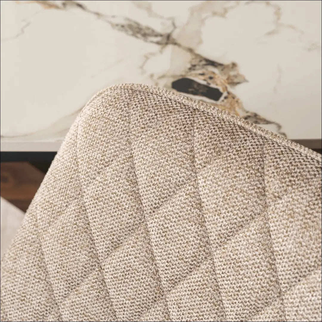 Kėdė su audiniu smėlio spalvos TE915 - €53 Save 15% 50-100, __label:Pristatymas 5-14 d.d., elite, Krzesła,