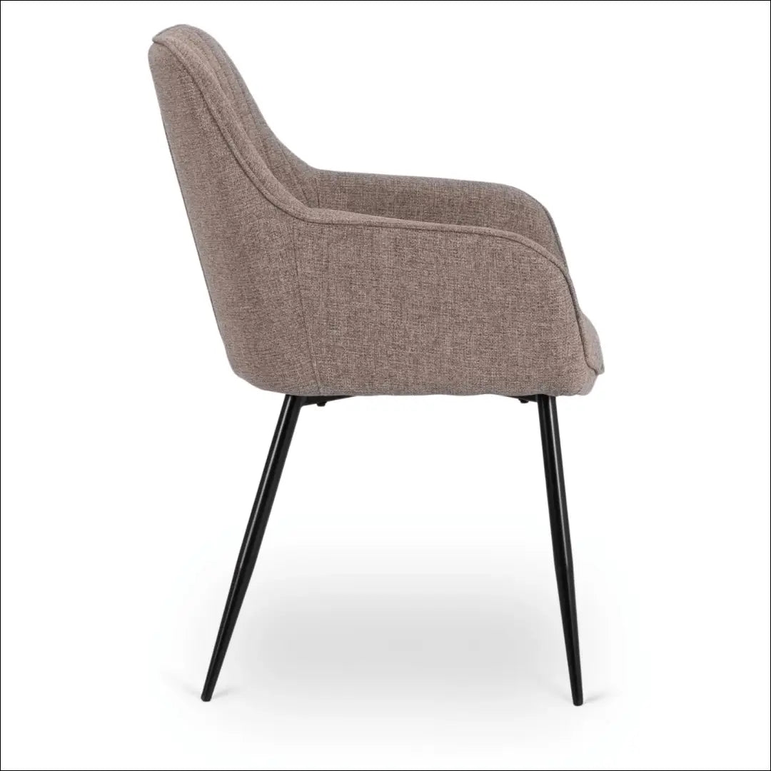Kėdė su audiniu TE802 - €71 Save 15% 50-100, __label:Pristatymas 5-14 d.d., elite, Krzesła, spalva-kawowy-braz kawowy
