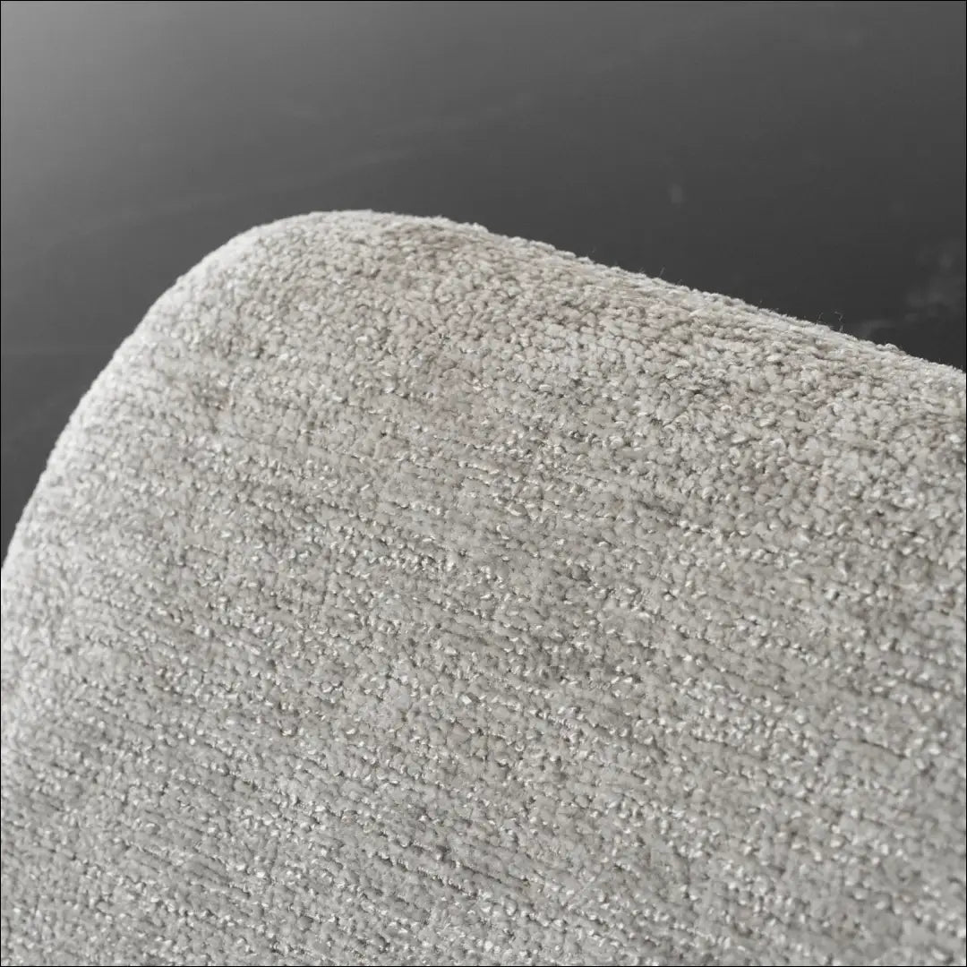 Kėdė su buklė audinio audiniu pilkos spalvos / kreminės TE845 - €95 Save 15% 50-100, __label:Pristatymas 5-14 d.d.,
