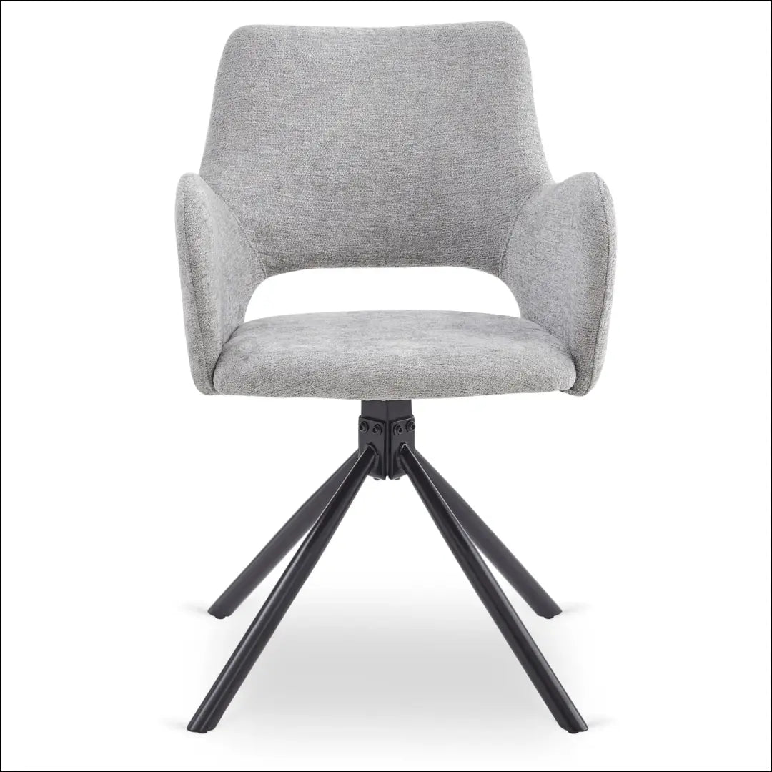 Kėdė su buklė audinio audiniu pilkos spalvos / kreminės TE845 - €95 Save 15% 50-100, __label:Pristatymas 5-14 d.d.,