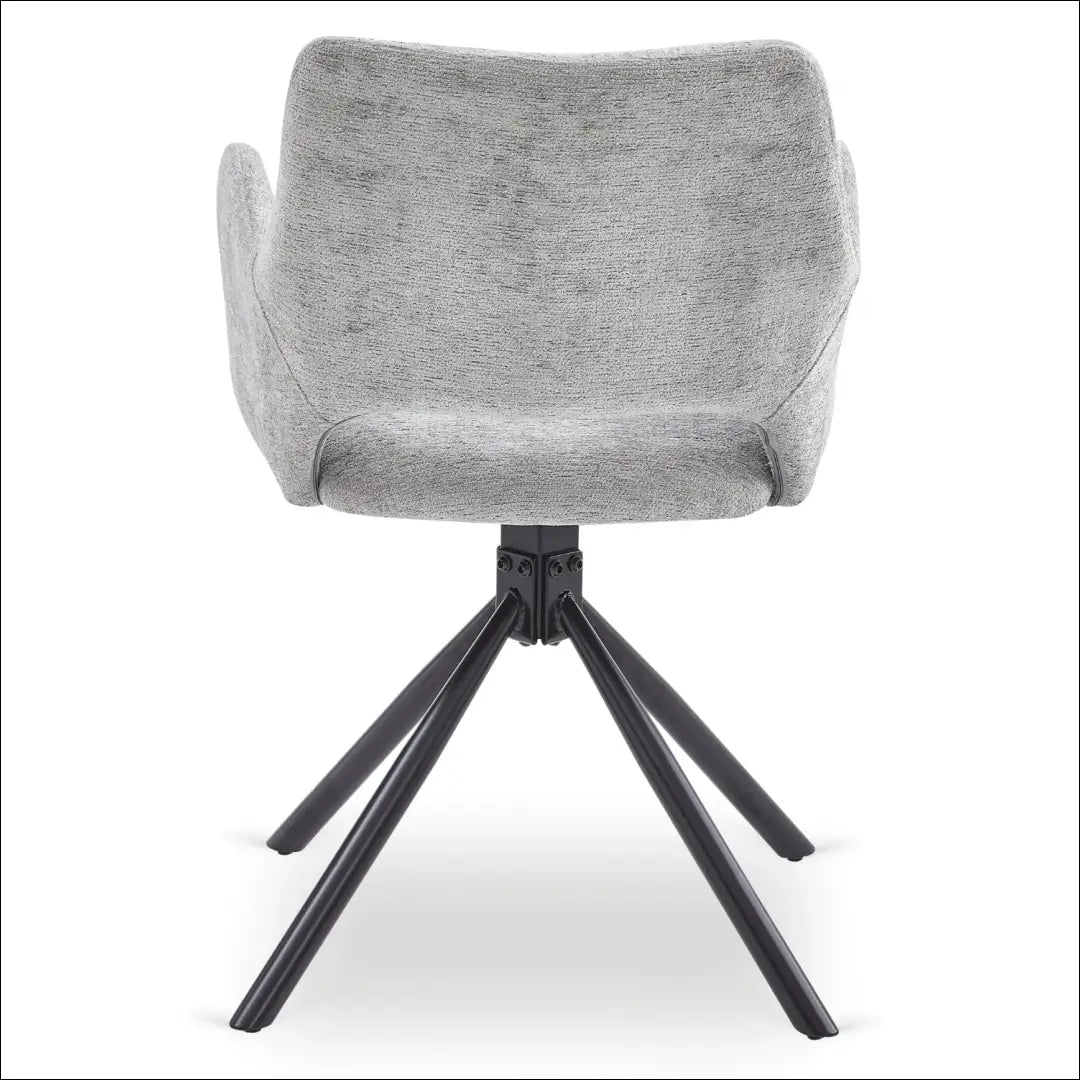 Kėdė su buklė audinio audiniu pilkos spalvos / kreminės TE845 - €95 Save 15% 50-100, __label:Pristatymas 5-14 d.d.,