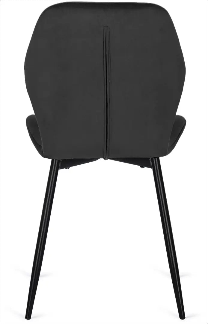 Kėdė su veliūro audiniu juodos spalvos TE069 - €47 Save 15% 25-50, __label:Pristatymas 5-14 d.d., elite, spalva-juoda,