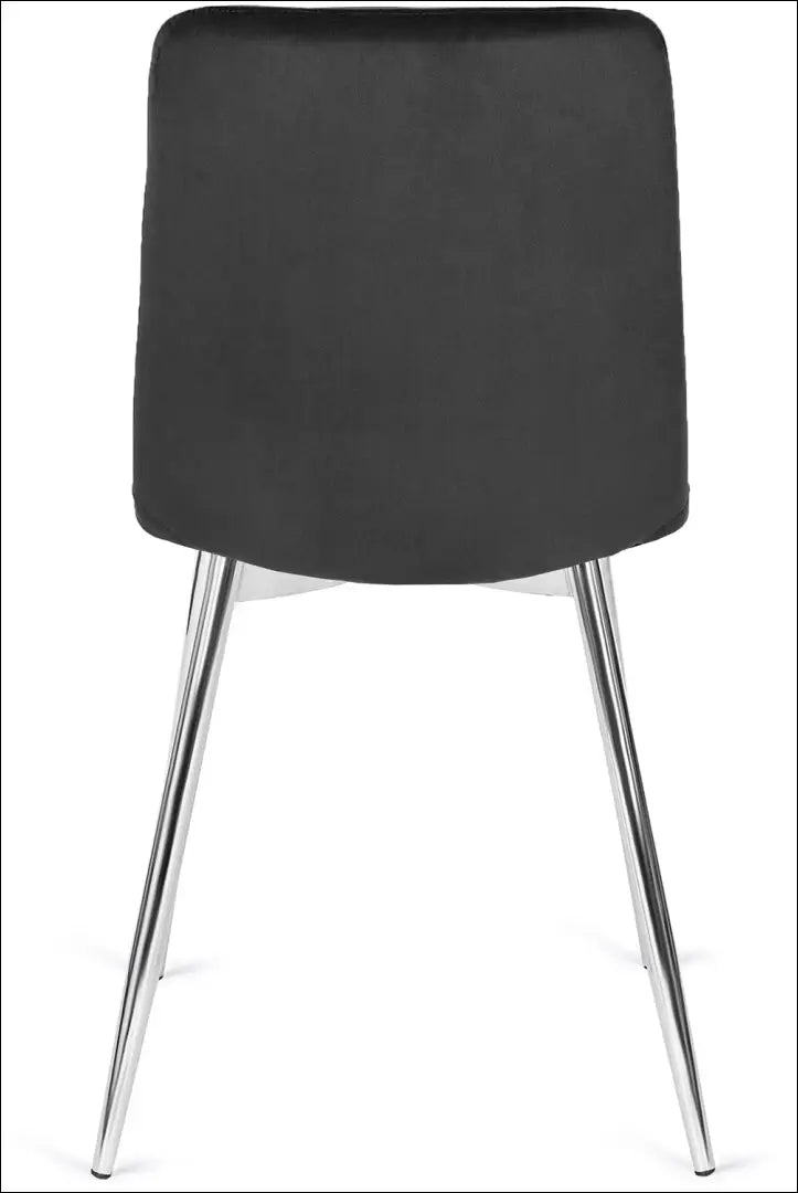 Kėdė su veliūro audiniu juodos spalvos TE123 - €30 Save 15% 25-50, __label:Pristatymas 5-14 d.d., elite, Krzesła,