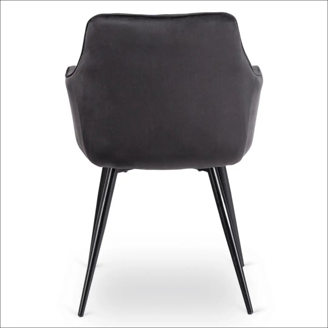 Kėdė su veliūro audiniu juodos spalvos TE830 - €67 Save 15% 50-100, __label:Pristatymas 5-14 d.d., elite, spalva-juoda,