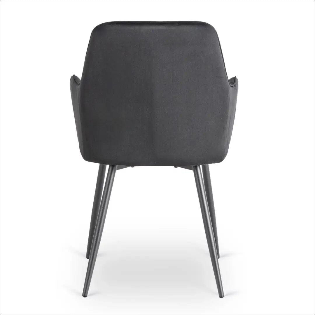 Kėdė su veliūro audiniu juodos spalvos TE900 - €54 Save 15% 50-100, __label:Pristatymas 5-14 d.d., elite, Krzesła,