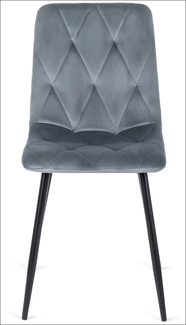 Kėdė su veliūro audiniu pilkos spalvos TE031 - €35 Save 15% 25-50, __label:Pristatymas 5-14 d.d., elite, Krzesła,