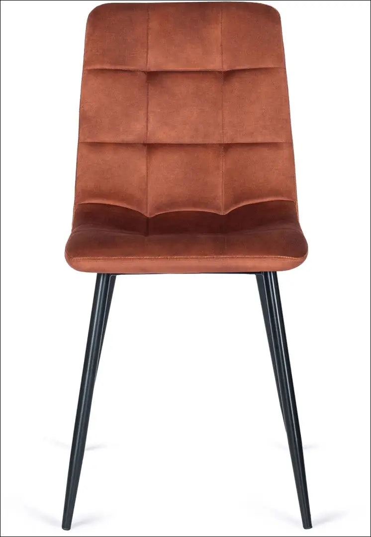 Kėdė su veliūro audiniu rusvos spalvos TE119 - €35 Save 15% 25-50, __label:Pristatymas 5-14 d.d., elite, Krzesła,