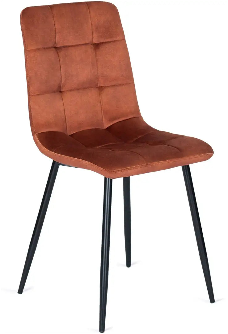 Kėdė su veliūro audiniu rusvos spalvos TE119 - €35 Save 15% 25-50, __label:Pristatymas 5-14 d.d., elite, Krzesła,