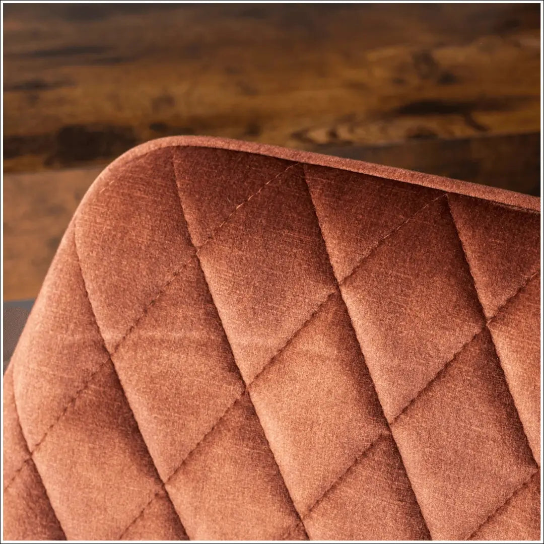 Kėdė su veliūro audiniu rusvos spalvos TE901 - €54 Save 15% 50-100, __label:Pristatymas 5-14 d.d., elite, Krzesła,
