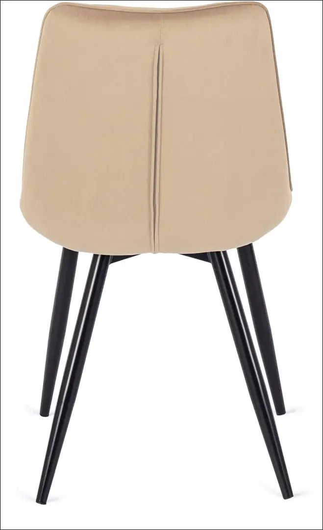 Kėdė su veliūro audiniu smėlio spalvos TE057 - €42 Save 15% 25-50, __label:Pristatymas 5-14 d.d., elite, spalva-smelio,