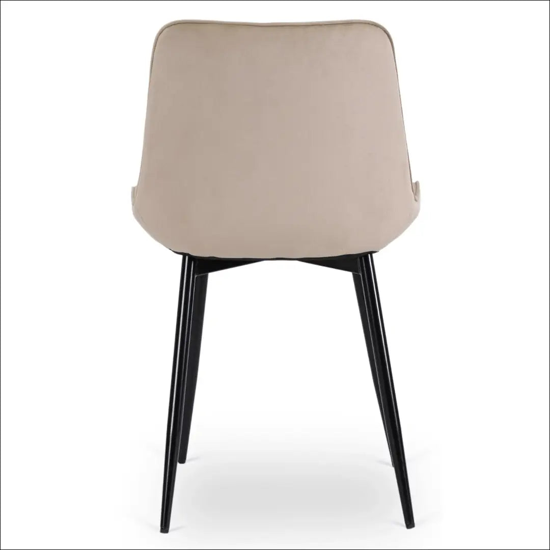 Kėdė su veliūro audiniu smėlio spalvos TE468 - €42 Save 15% 25-50, __label:Pristatymas 5-14 d.d., elite, spalva-smelio,