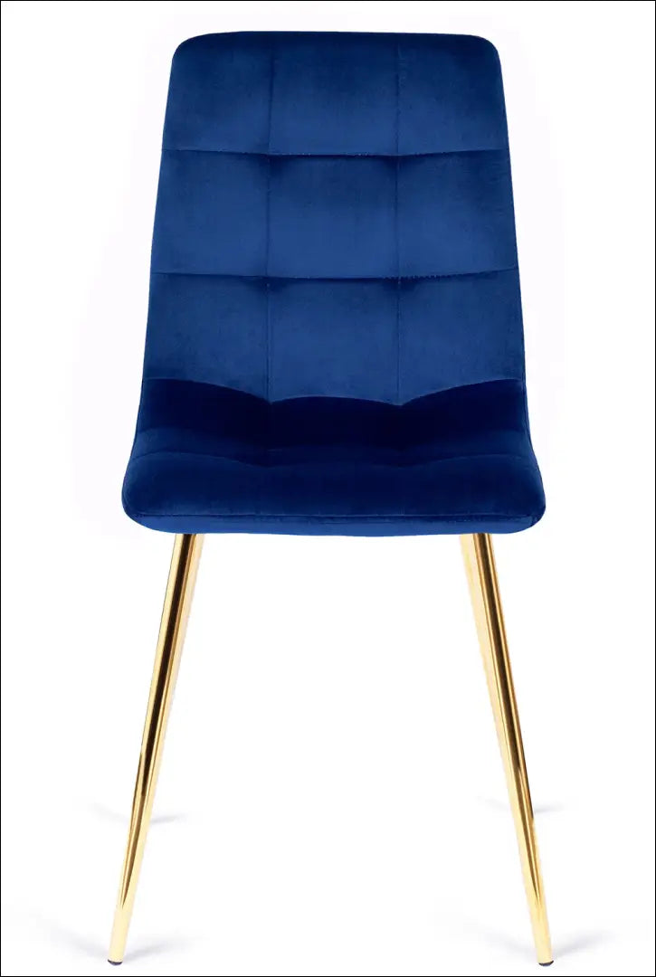 Kėdė su veliūro audiniu tamsiai mėlynos spalvos TE131 - €43 Save 15% 25-50, __label:Pristatymas 5-14 d.d., elite,