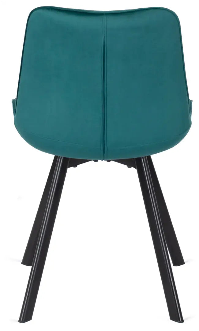 Kėdė su veliūro audiniu TE106 - €52 Save 15% 50-100, __label:Pristatymas 5-14 d.d., elite, Krzesła, spalva-turkio