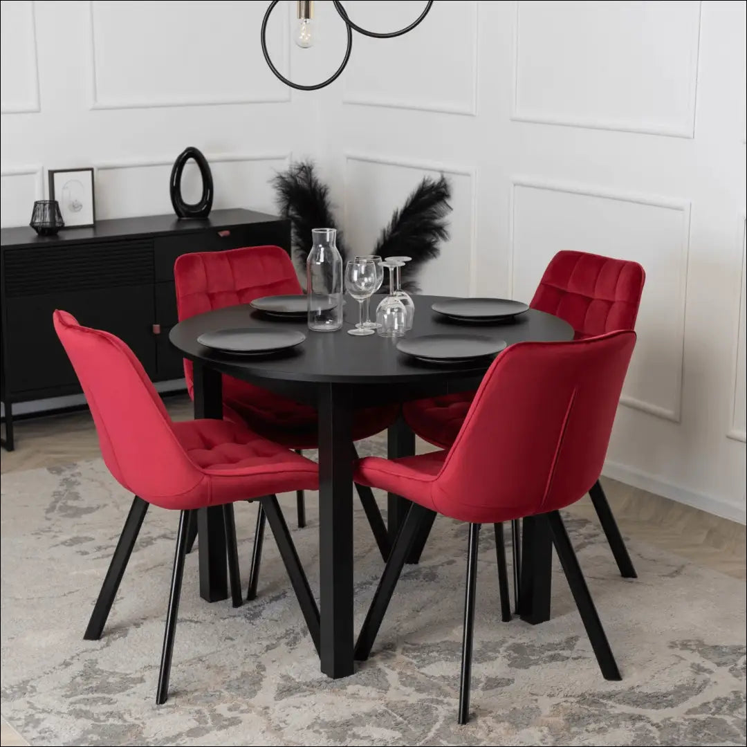 Kėdė su veliūro audiniu TE422 - €52 Save 15% 50-100, __label:Pristatymas 5-14 d.d., elite, Krzesła,