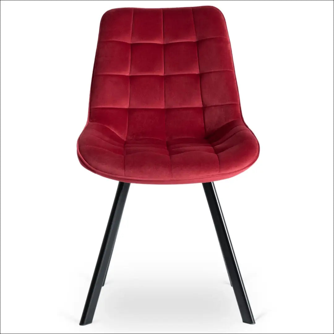 Kėdė su veliūro audiniu TE422 - €52 Save 15% 50-100, __label:Pristatymas 5-14 d.d., elite, Krzesła,