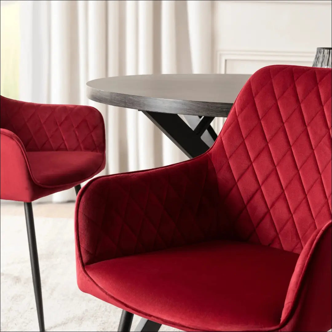 Kėdė su veliūro audiniu TE931 - €53 Save 15% 50-100, __label:Pristatymas 5-14 d.d., elite, Krzesła,