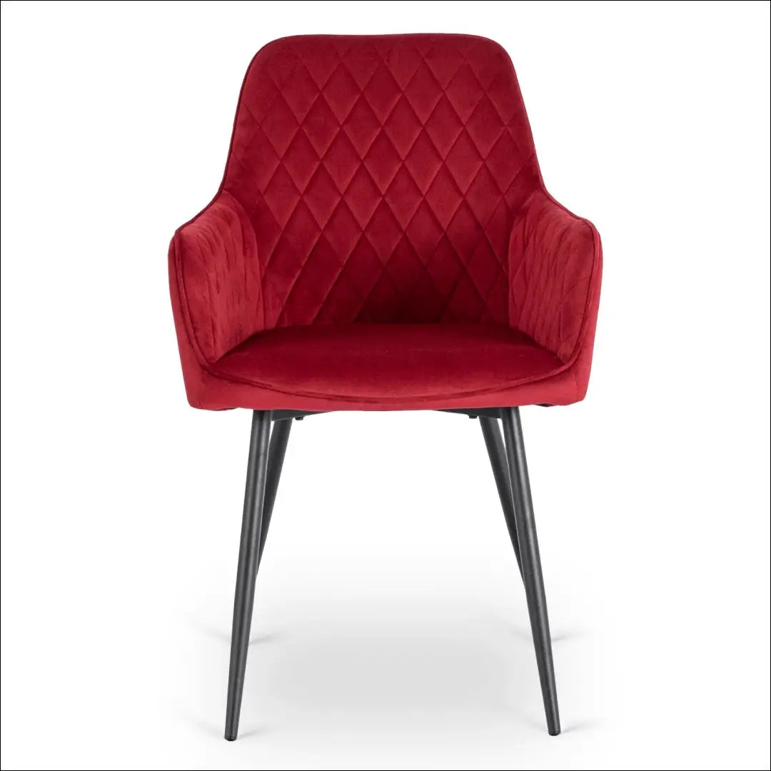 Kėdė su veliūro audiniu TE931 - €53 Save 15% 50-100, __label:Pristatymas 5-14 d.d., elite, Krzesła,