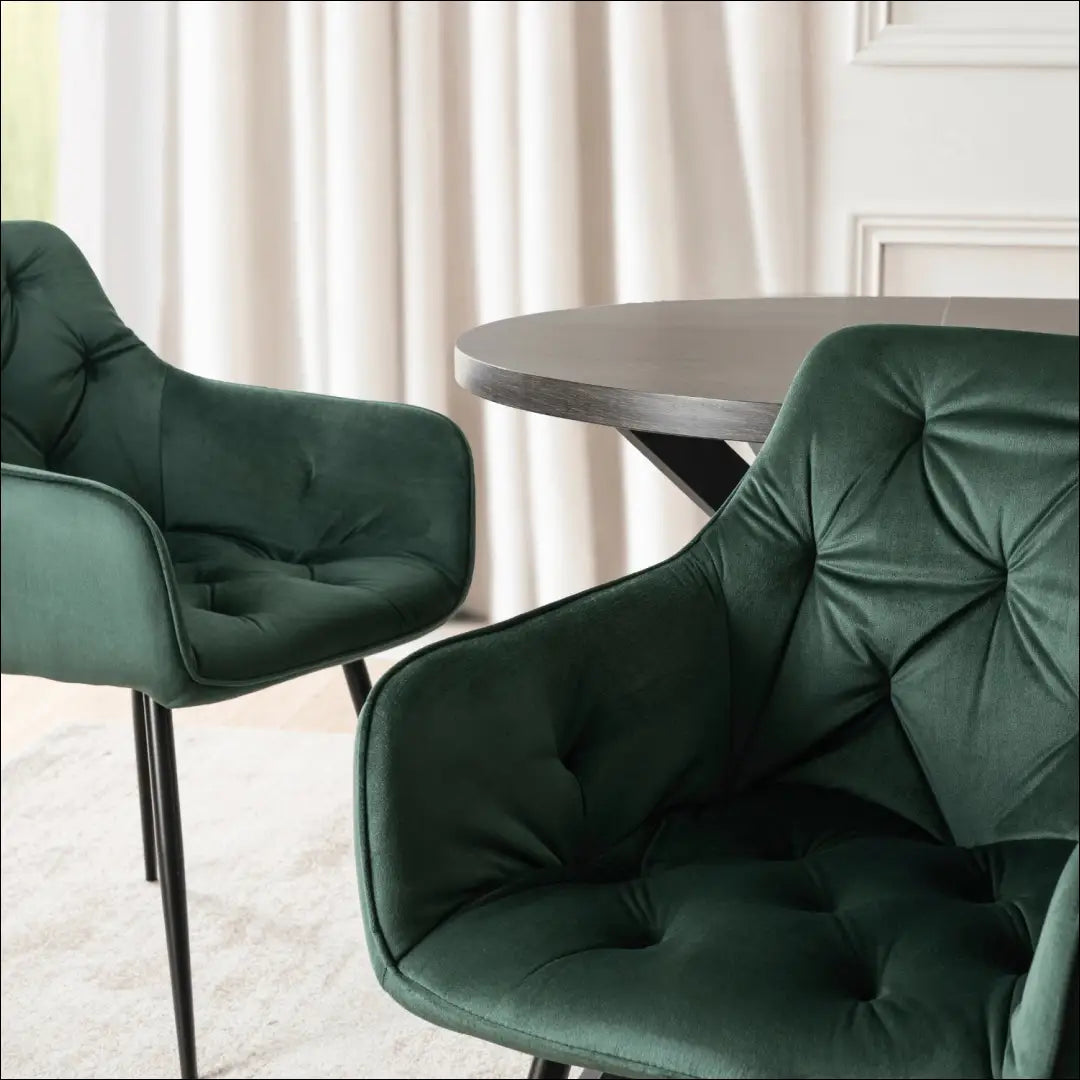 Kėdė su veliūro audiniu žalios spalvos / pilkos TE930 - €71 Save 15% 50-100, __label:Pristatymas 5-14 d.d., elite,