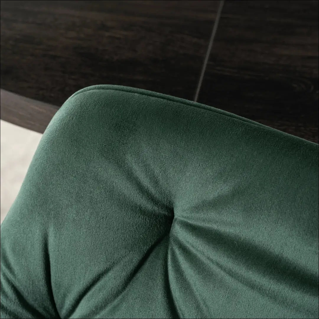 Kėdė su veliūro audiniu žalios spalvos / pilkos TE930 - €71 Save 15% 50-100, __label:Pristatymas 5-14 d.d., elite,