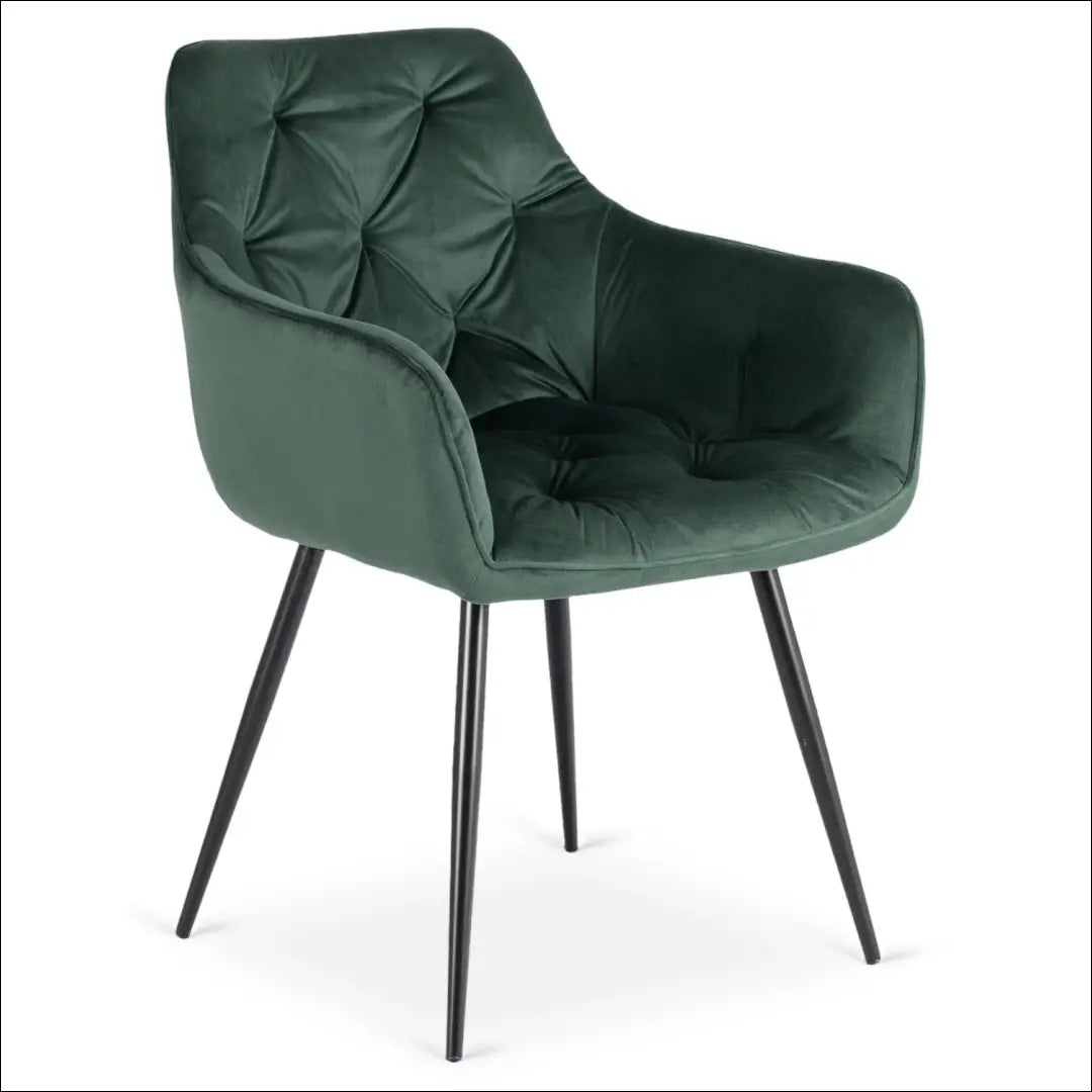 Kėdė su veliūro audiniu žalios spalvos / pilkos TE930 - €71 Save 15% 50-100, __label:Pristatymas 5-14 d.d., elite,