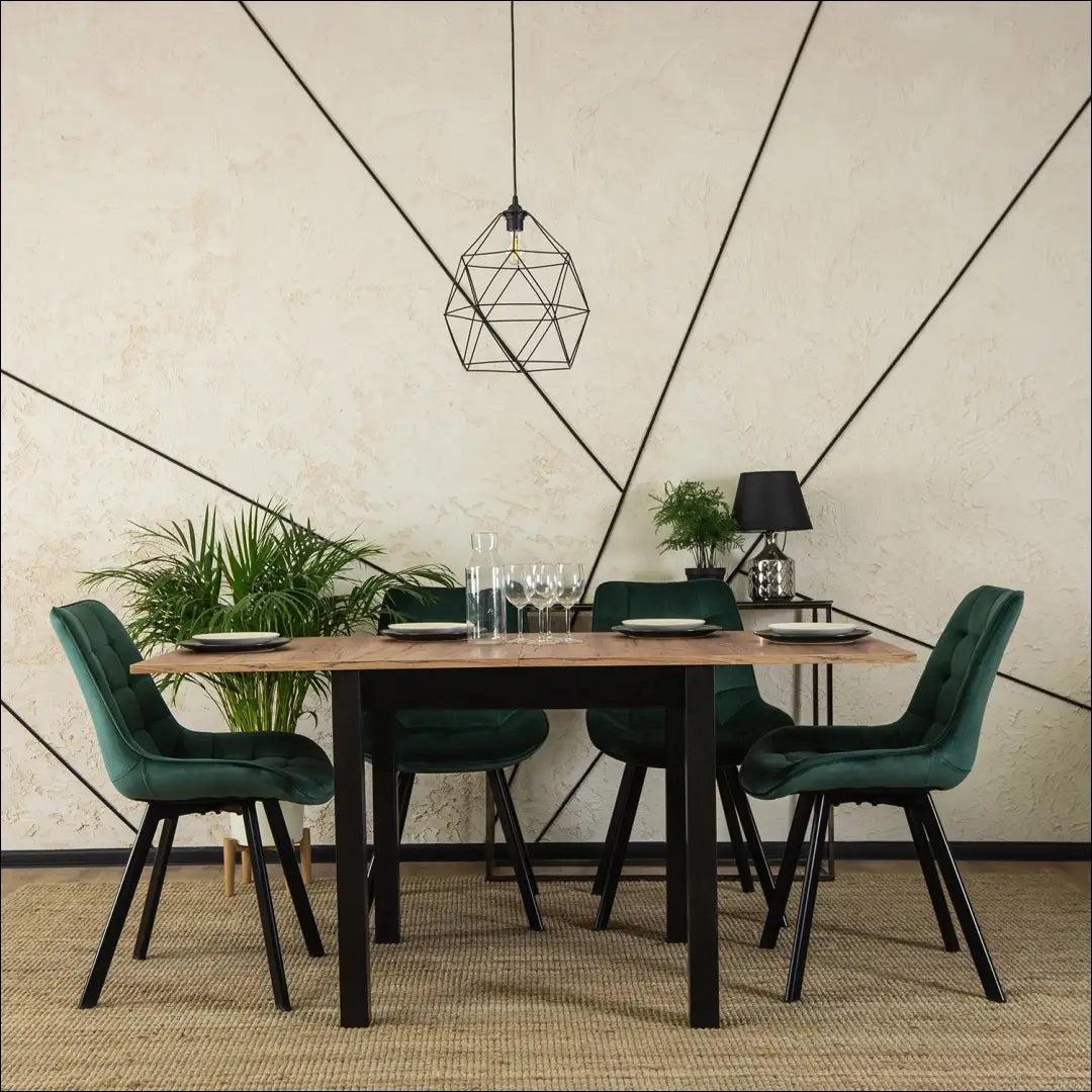 Kėdė su veliūro audiniu žalios spalvos TE034 - €52 Save 15% 50-100, __label:Pristatymas 5-14 d.d., elite, Krzesła,