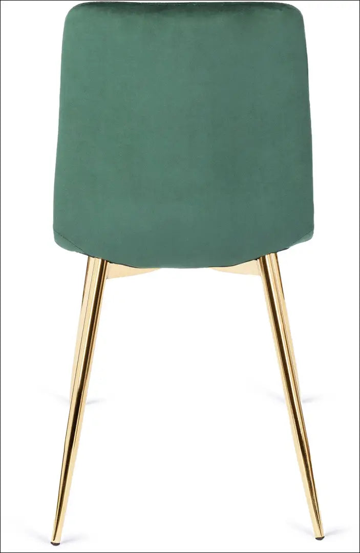 Kėdė su veliūro audiniu žalios spalvos TE110 - €43 Save 15% 25-50, __label:Pristatymas 5-14 d.d., elite, Krzesła,