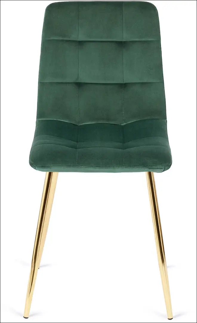 Kėdė su veliūro audiniu žalios spalvos TE110 - €43 Save 15% 25-50, __label:Pristatymas 5-14 d.d., elite, Krzesła,