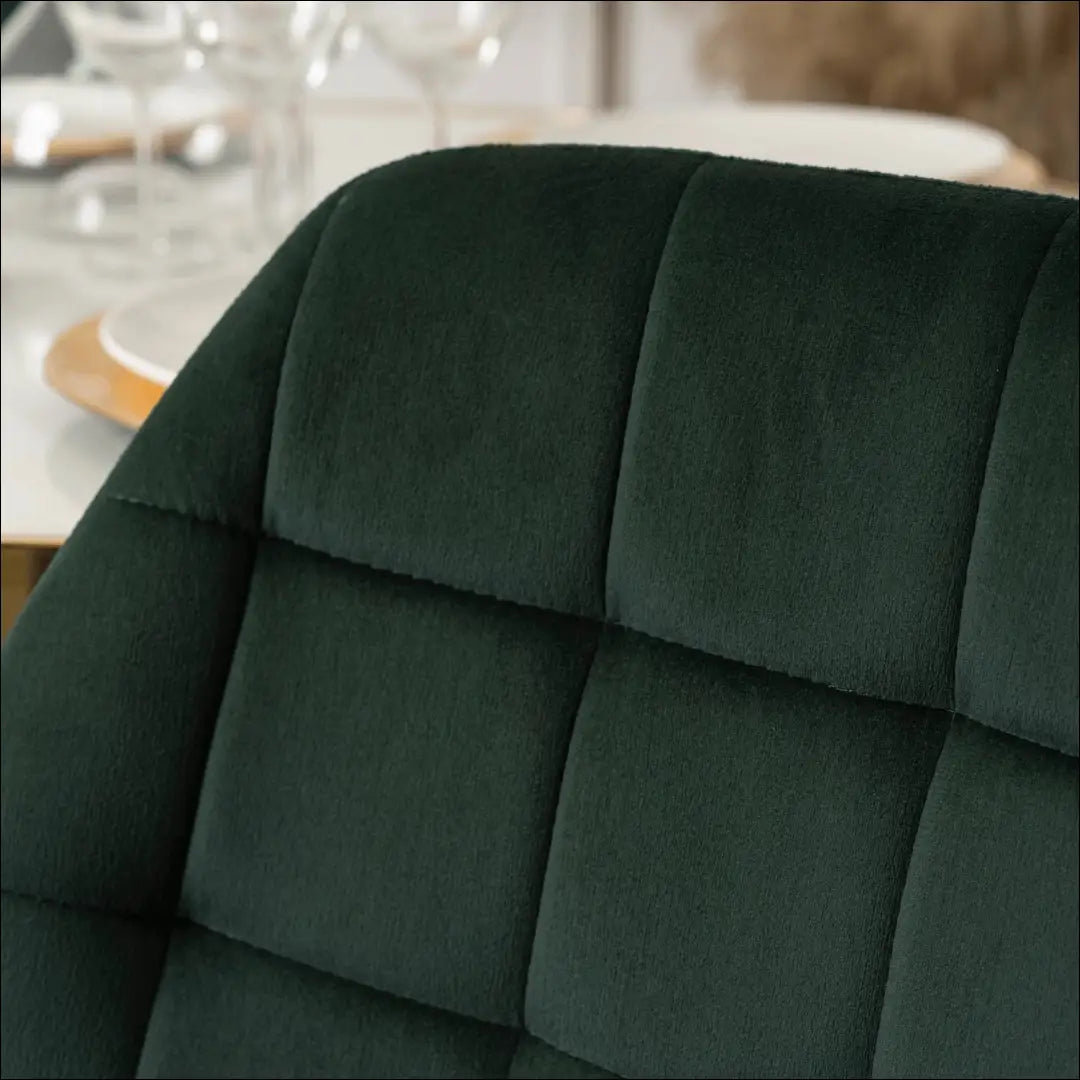 Kėdė su veliūro audiniu žalios spalvos TE305 - €38 Save 15% 25-50, __label:Pristatymas 5-14 d.d., elite,